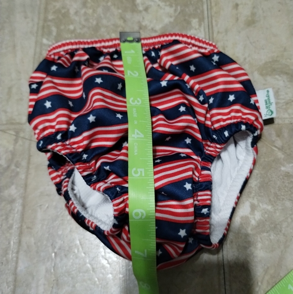 I Play by Green Sprouts 18 Months Stars and Stripes Reusable Swim Diaper - Picture 15 of 16